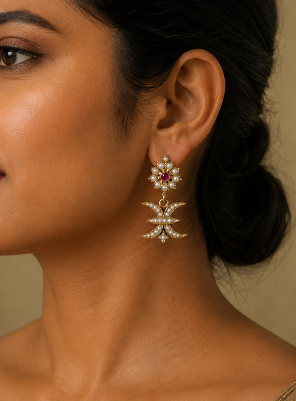 Pushpa earrings